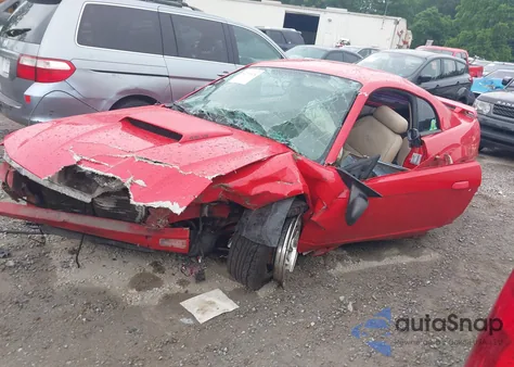 2002 Ford Mustang Gt из США, поврежденный, VIN 1FAFP42X02F106803